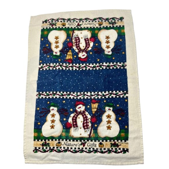 Christmas Kitchen Towels - Snowmen Designs - 3 Towels‎ - Picture 2 of 5